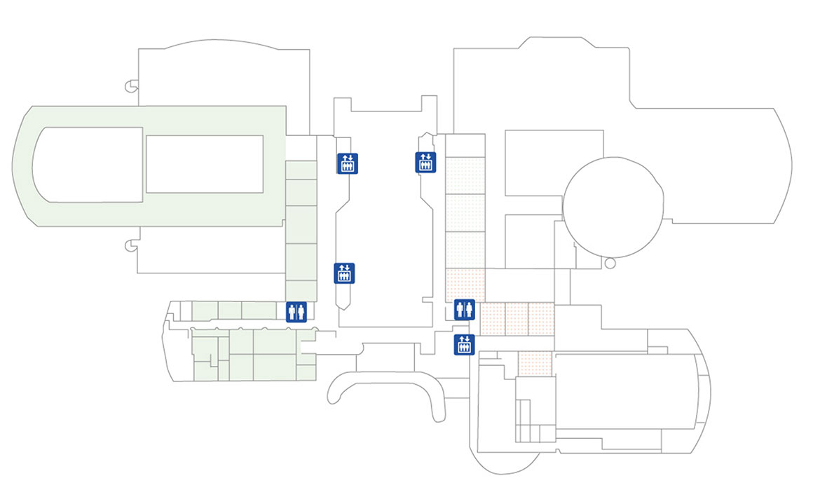 健康開発館1Fフロアマップ