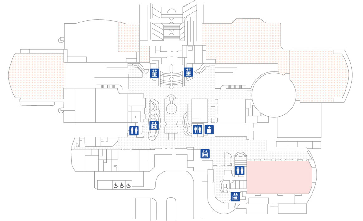 健康宿泊館1Fフロアマップ