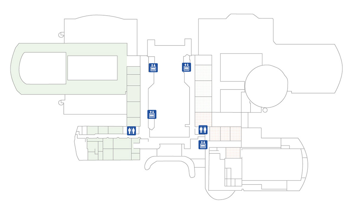 健康宿泊館2Fフロアマップ