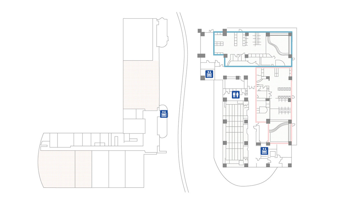 健康宿泊館4Fフロアマップ