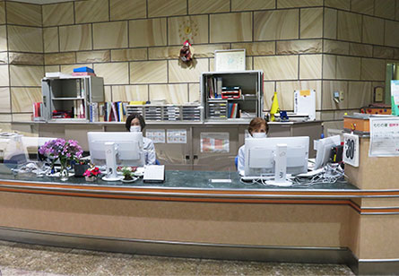 健康開発館受付