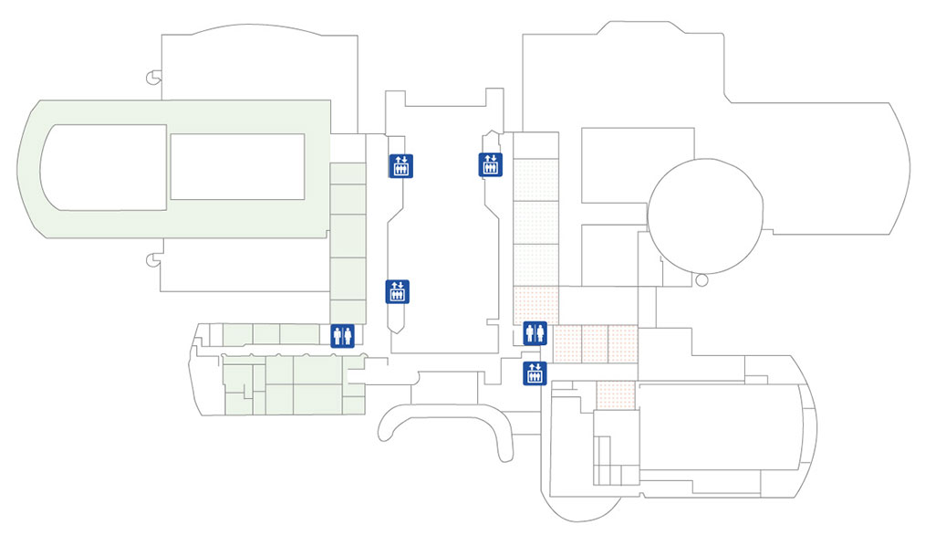 健康開発館2Fフロアマップ